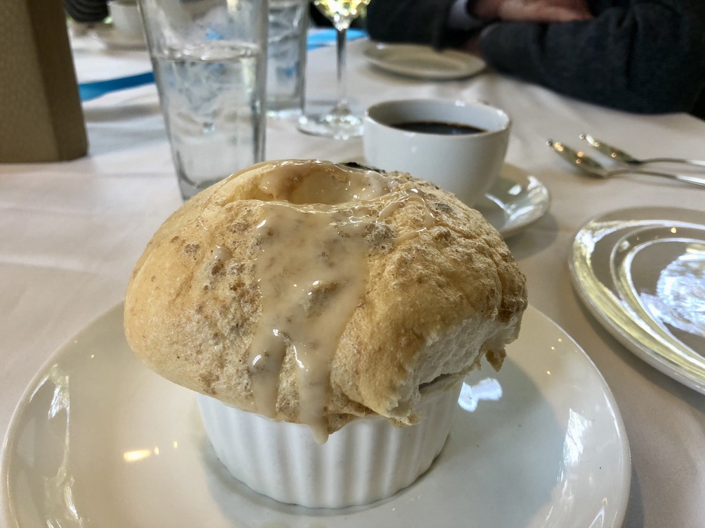 Creole Bread Pudding Souffle