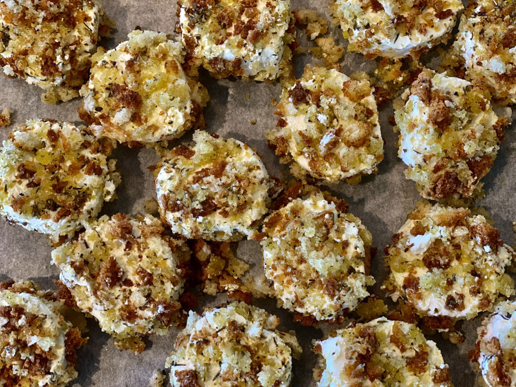 goat cheese rounds