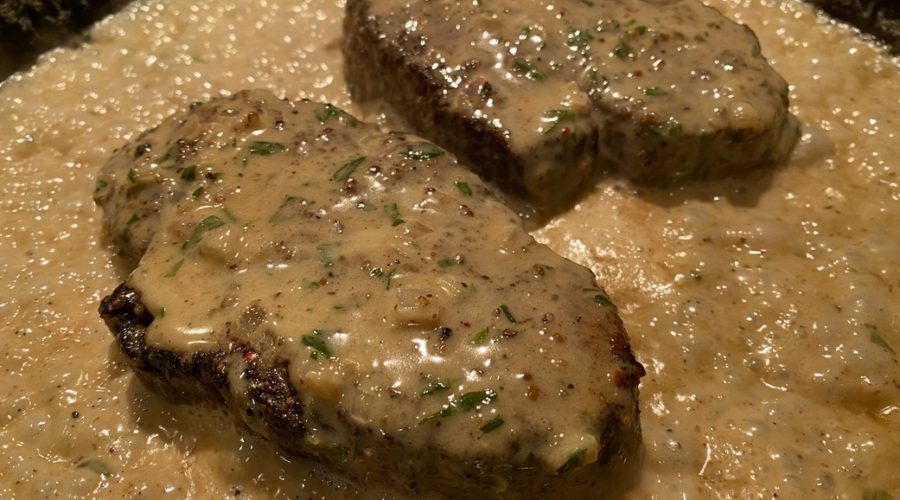 steak au poivre