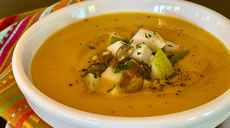 Winter Squash & Pear Soup