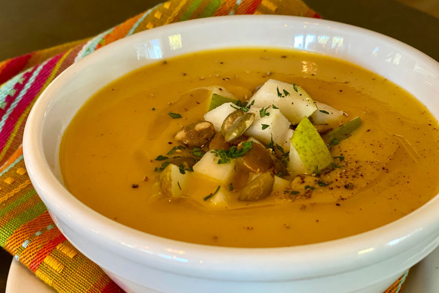 Winter Squash & Pear Soup