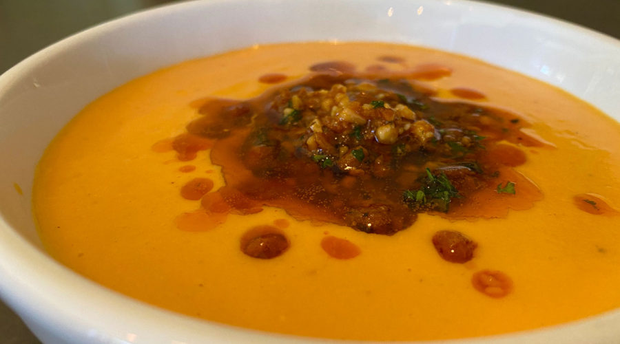 Cauliflower Red Pepper Soup