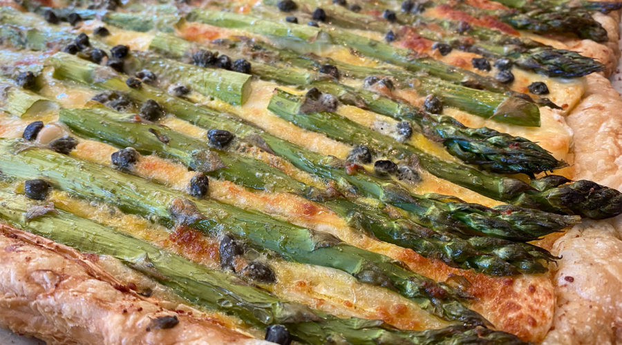 Asparagus-Brie Tart