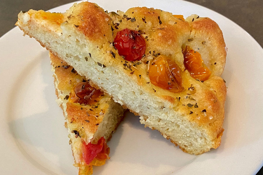 focaccia wedges