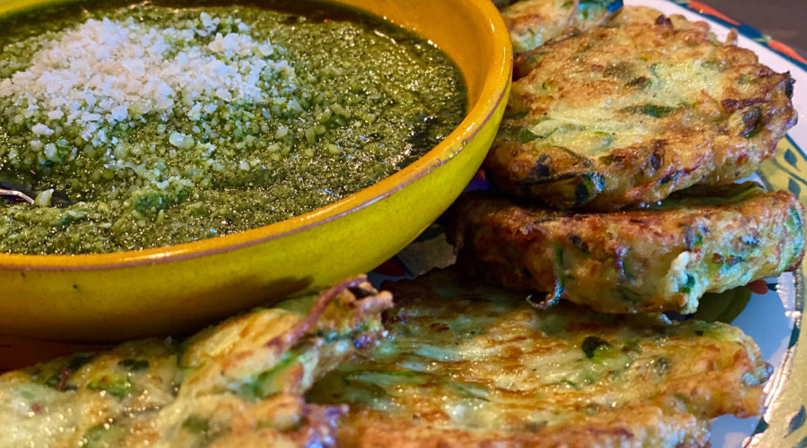 zucchini fritters