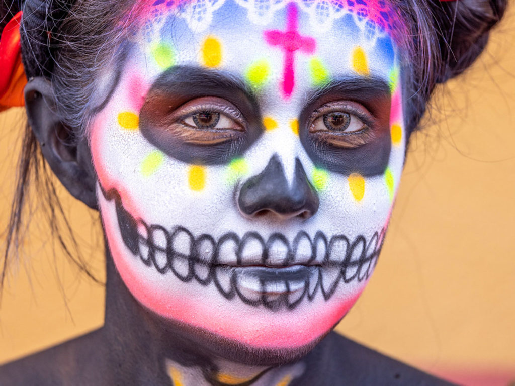 body art model of Gerardo “Fosil” Rivera Suaste