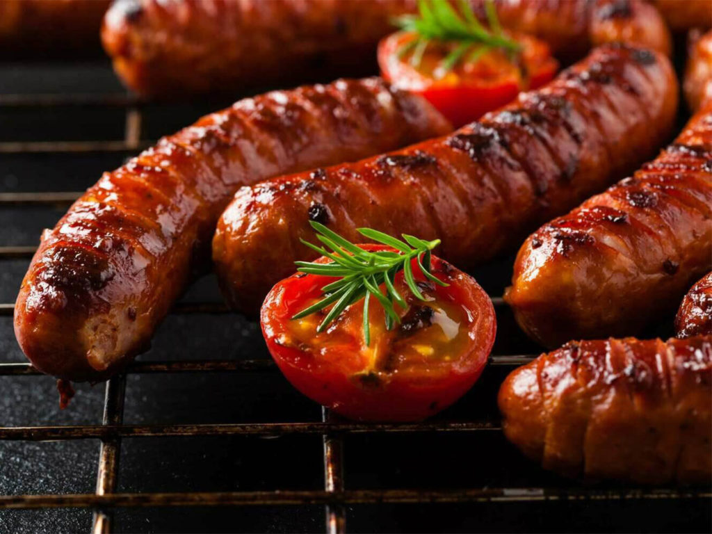 Louisiana Craft Butchers grilled sausages