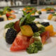 Heirloom Tomato, Nectarine, Mozzarella & Blackberry Salad with Sweet Basil Pesto