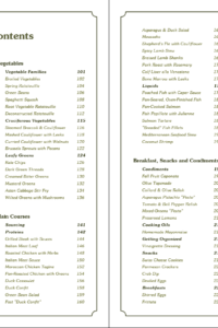 Eat Real Food or Else table of contents