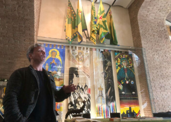 Dario Castagno at the Contrada del Bruco